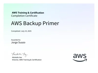 Preview of AWS Backup Primer